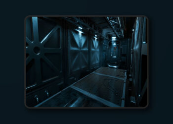 Modular SciFi: Engineer Hallways