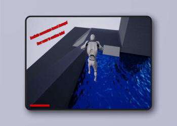 Newtonian Falling and Momentum Damage System