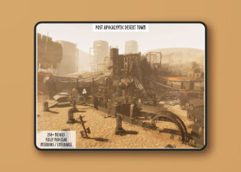 Post Apocalyptic Town (Town, Modular Town, Post Apocalypse, Sci-Fi, Wasteland)