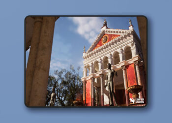 Roman Street Environment ( Romann Streett Environmentt Romaned Streeted Art 3D