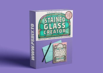Stained Glass Creator – For Illustrator & Photoshop Stained Glass Tool Kit
