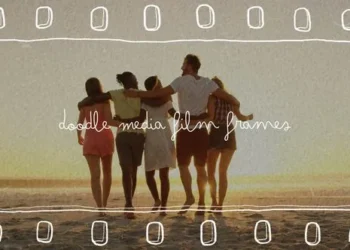 Videohive - Doodle Media Film Frames - 58224519