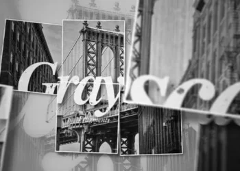Videohive - Grayscale Urban Frames - 58017723