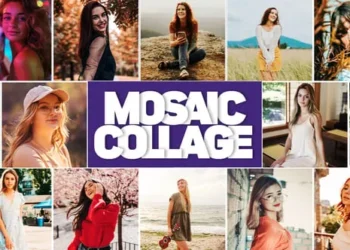 Videohive - Mosaic Collage Intro I Mosaic Instagram Reels - 58181124