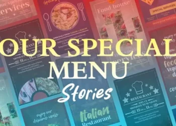Videohive - Our Special Menu Stories - 58201197