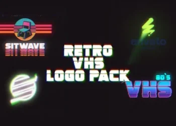 Videohive - Retro VHS Logo Pack - 58006663