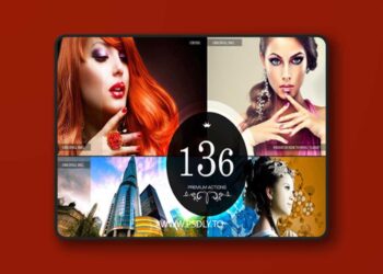 136 Premium Photoshop Actions 22584