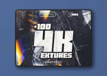 4K Light Burn & Grunge Overlays Pack