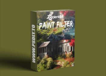 Blender Paint Filter for Compositor