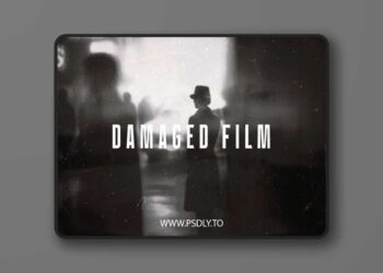 Damaged Film Photo Effect for Photoshop