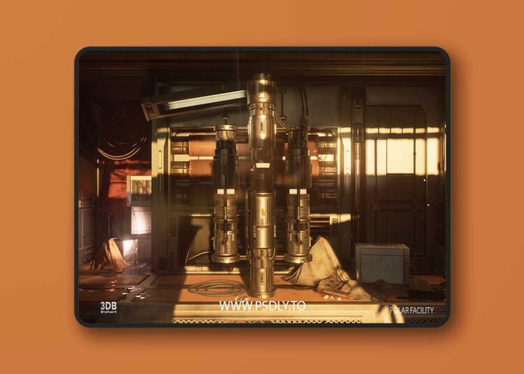 Polar Sci-Fi Facility (5.4) for Unreal Engine 1 Polar Sci-Fi Facility (5.4)