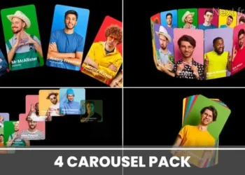 Videohive - Carousel Slides Pack - 58564406