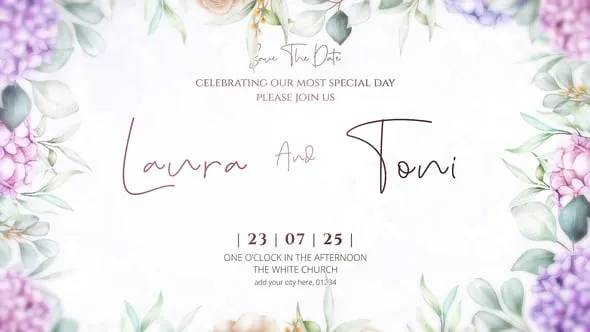 Videohive - Wedding Intro - 58526123 1 Videohive - Wedding Intro - 58526123