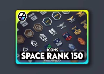 2D Icons - 150 Space Rank v1.0.1
