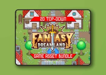 2D TopDown Tilesets Fantasy Dreamland v5.15.0