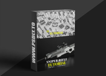 Artstation - 50 Hard Surface Kitbash + Full Process Tutorial by Vizyon Designers (Video Files Only)