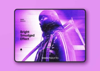 Bright Smudged Photo Effect for Photoshop