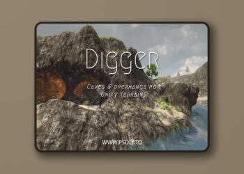 Digger - Terrain caves & overhangs v7.2