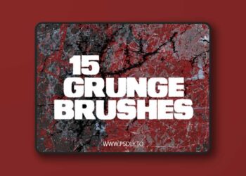 Grunge Brushes (ABR) for Photoshop