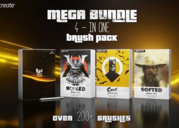 Gumroad - RAZUM_INC MEGA BUNDLE PREMIUM FOR PROCREATE 5 (4 in 1)