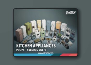 Suburbs VOL.9 - Kitchen Appliances (Nanite and Low Poly) (5.4)