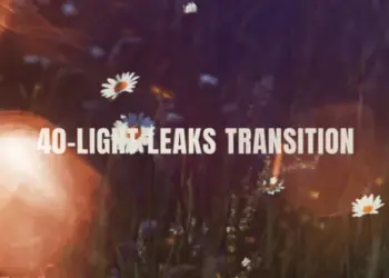 Videohive - 40+ Light Leak Transitions Pack - 59006378