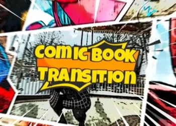 Videohive - Comic Book Transitions - 58741581