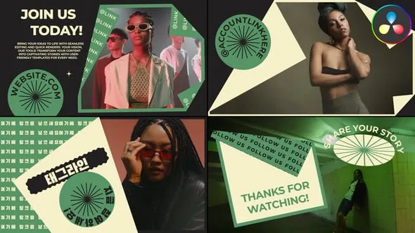 Videohive - Creative Poster Slides for DaVinci Resolve - 58915476 1 Videohive - Creative Poster Slides for DaVinci Resolve - 58915476