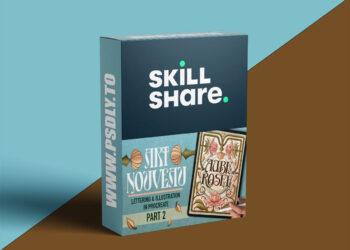 Art Nouveau Part 2 Design a Cohesive Lettering Poster in Procreate