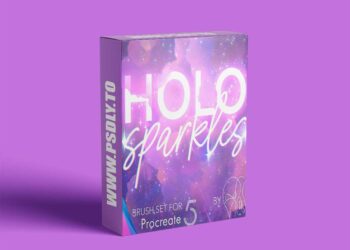 CubeBrush - Holo Sparkles Brush Set