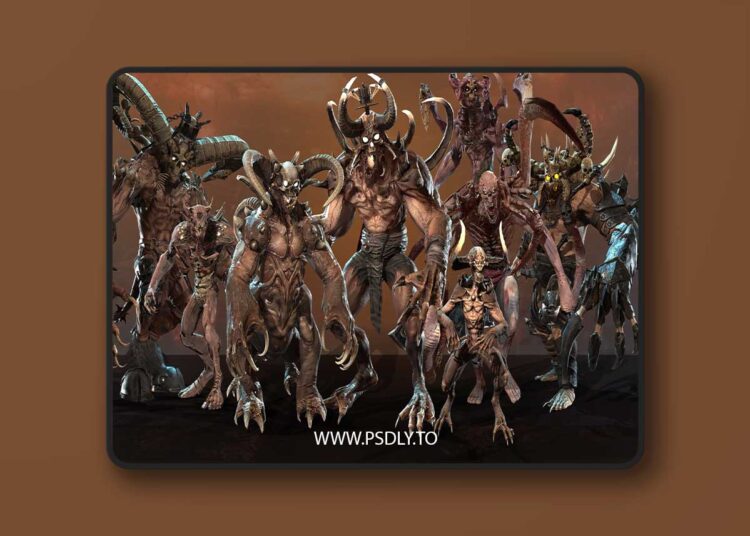 Demons Big Pack (4.27 and 5.0 – 5.6) for Unreal Engine 1 Demons Big Pack (4.27 and 5.0 – 5.6)