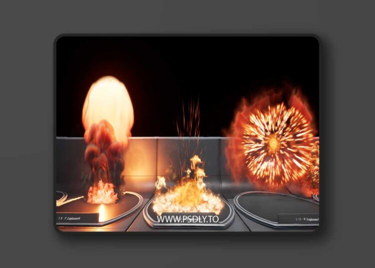 Explosions Builder 2 HDR (4.16 - 4.27, 5.0 - 5.6) for Unreal Engine 1 Explosions Builder 2 HDR (4.16 - 4.27, 5.0 - 5.6)