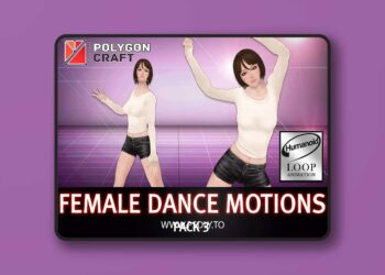 Female Dance Motions Pack 3 v2.2