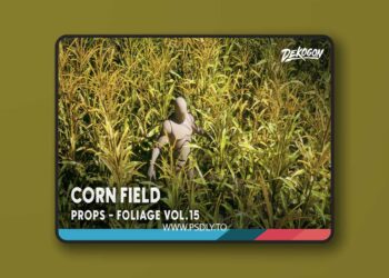 Foliage VOL.15 - Corn Field (Nanite and Low Poly) [5.1 – 5.6]