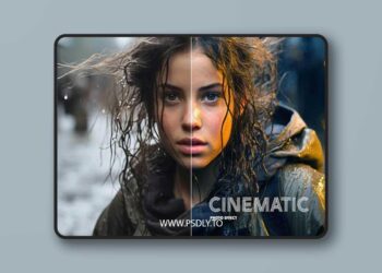 Grainy Cinematic Photo Effect for Photoshop