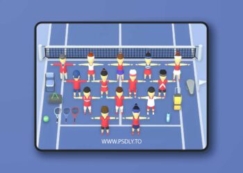 Hyper Casual Tennis v1.0