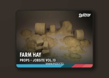 Jobsite VOL.13 - Farm Hay (Nanite & Low Poly) [5.1 – 5.6]