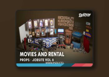 Jobsite VOL.6 - Movies & Rental (Nanite & Low Poly) [5.1 – 5.6]