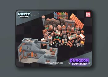 KayKit - Dungeon Remastered Pack (for Unity) v1.0.0