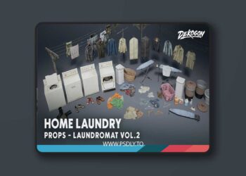 Laundry VOL.2 - Home Laundry (Nanite and Low Poly) (5.4)