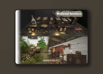 Medieval Furniture and Props v1.3