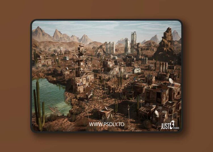 Modular Post Apocalyptic Desert Environment (5.1 – 5.6) 1 Modular Post Apocalyptic Desert Environment (5.1 – 5.6)