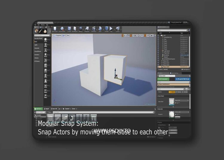 Modular Snap System v1.5.3 (5.6) for Unreal Engine 1 Modular Snap System v1.5.3 (5.6)