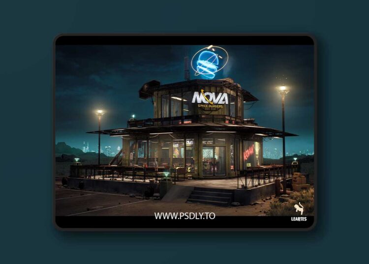 Nova Space Burgers / Cyberpunk Abandoned Restaurant / Space Bar + ULAT (5.3) 1 Nova Space Burgers / Cyberpunk Abandoned Restaurant / Space Bar + ULAT (5.3)