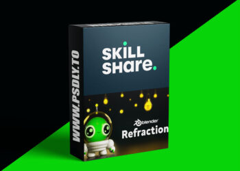 Refraction Shader in Blender - Make a Stylized Glass Material