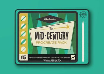 Retrosupply---The-Mid-Century-Brush-Pack-for-Procreate