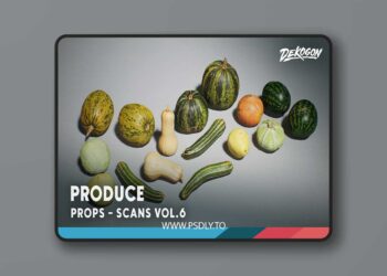 Scans VOL.6 - Produce (Nanite + Mid Poly + Low Poly) [5.5 – 5.6]