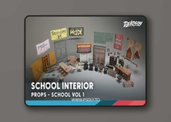 School VOL.1 - School Interior (5.1 – 5.6)