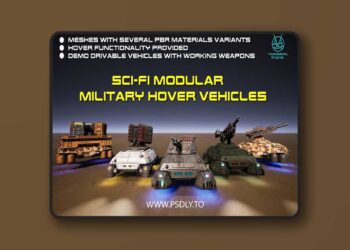 Sci-Fi Modular Hover Vehicles (5.4+)