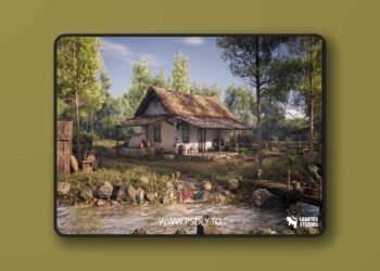 Spanish Cottage ( Spanish Cottage Spanish Cottage 3D Art Nature Tree Medieval ) [5.2 – 5.6]